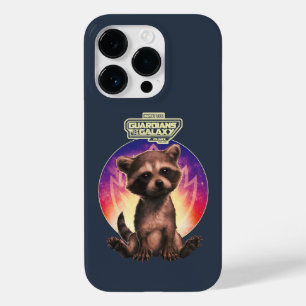 Coque Pour iPhone 14 Pro Gardiens de la Galaxie Bébé Rocket Assis