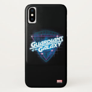 Coque iPhone X Gardiens de la Galaxie   Logo Retro