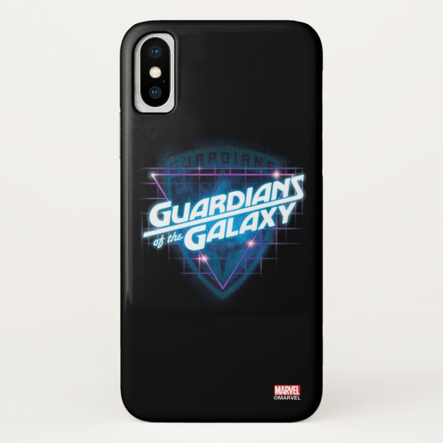 Coques Case-Mate iPhone Gardiens de la Galaxie | Logo Retro (Dos)