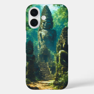 Coque Pour iPhone 16 Gardiens silencieux du Siam
