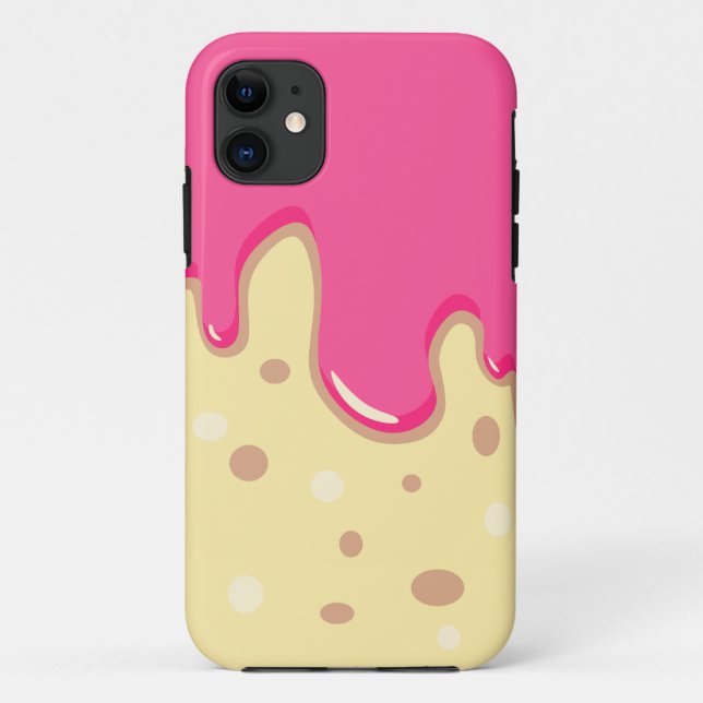 Coques Case-Mate iPhone Gâteau à goutte de dessin (Dos)