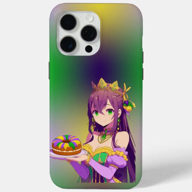 Coques Case-Mate iPhone Gâteau Anime Mardi Gras King (Verso)