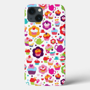 Etui iPhone Case-Mate Gâteau de tasse et pot mignons de thé