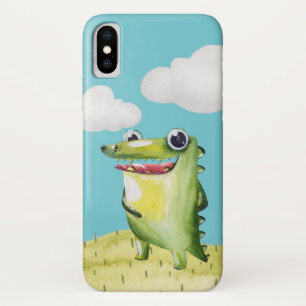 Coques Pour iPhone Gator souriant drôle