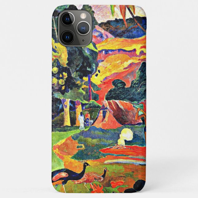 Coques Case-Mate iPhone Gauguin - Paysage avec les Peacocks (Dos)