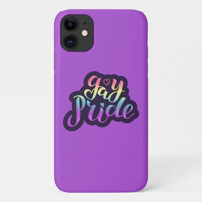 Coques Case-Mate iPhone Gay pride (Dos)