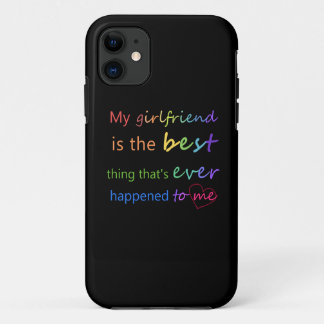 Coque iPhone 11 Gay pride - "mon amie est "
