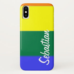 Case-Mate iPhone Case Gay Rainbow Pride personnalisée