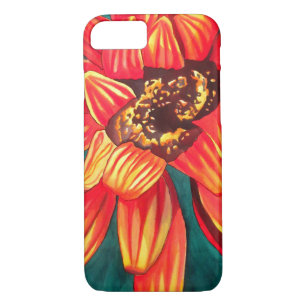 Coque iPhone 7 Gazania desert flower art par Sacha Grossel