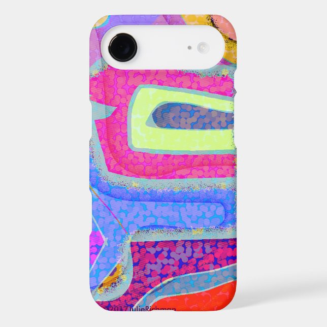 Coques Case-Mate iPhone Geai abstrait de variété (Verso)