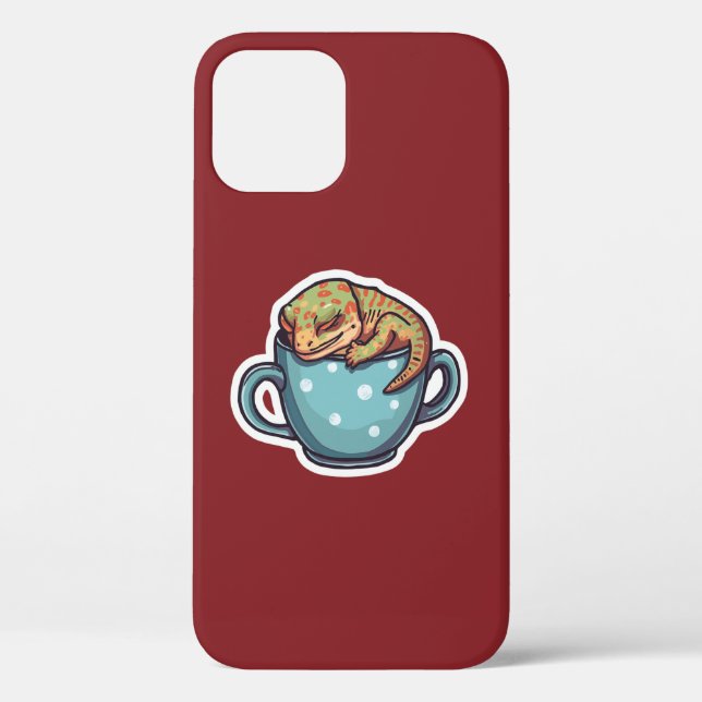 Coques Case-Mate iPhone Gecko endormi (Verso)