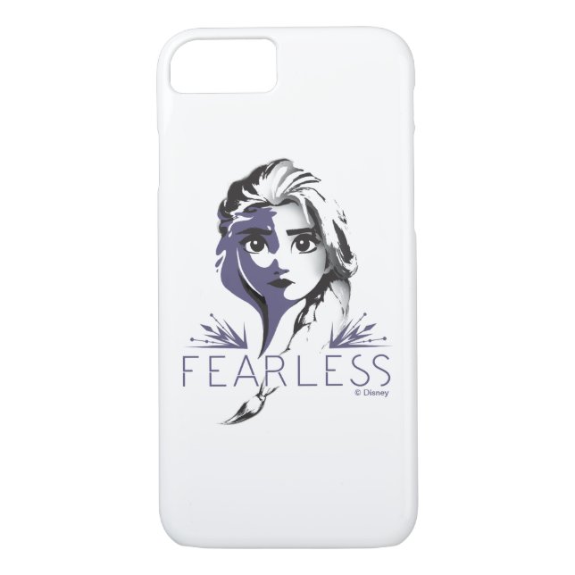 Coques Case-Mate iPhone Gelée 2 : Elsa| Sans peur (Dos)