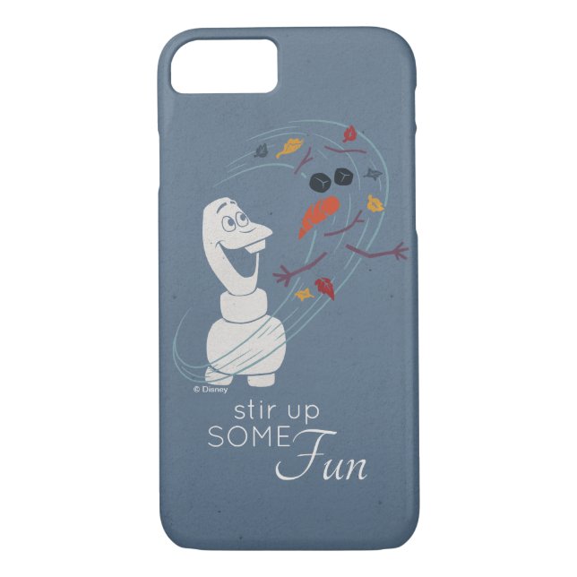 Coques Case-Mate iPhone Gelée 2 : Olaf Et Le Vent (Dos)