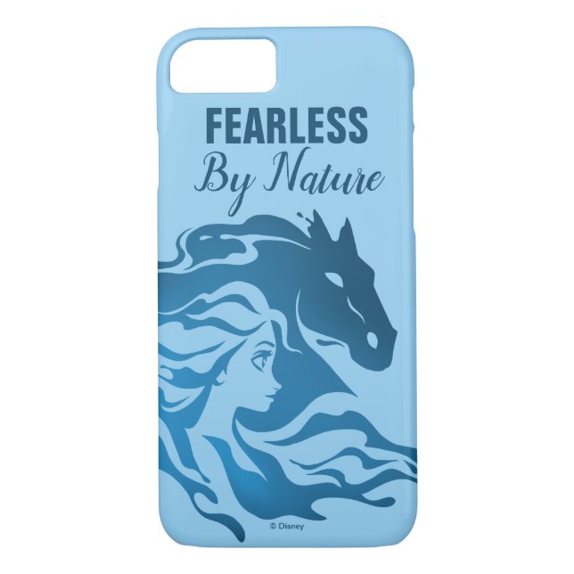 Coques Case-Mate iPhone Gelée 2 : Silhouette D'Aquarelle Elsa Et Nokk (Dos)