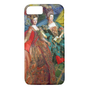 Coque iPhone 8/7 Gemini gothique classique femme papillon Whimsical