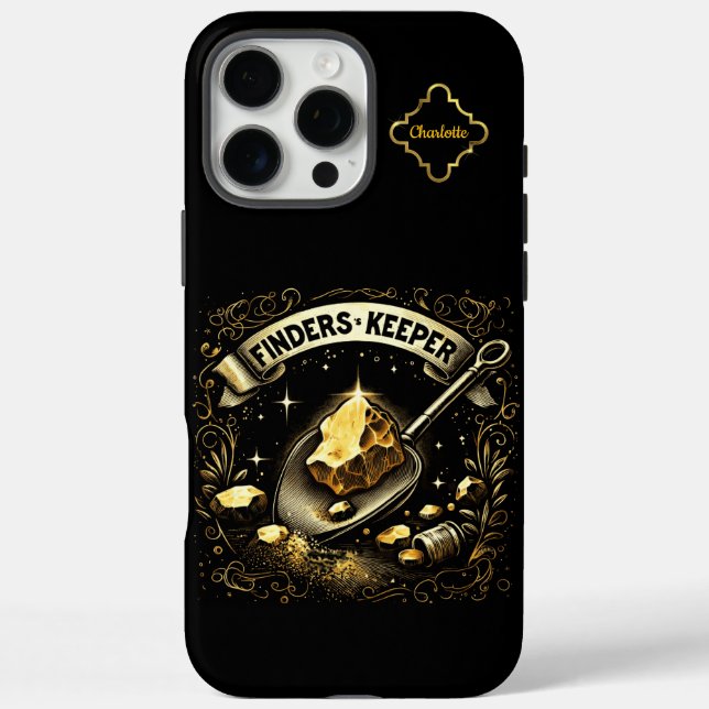 Coques Case-Mate iPhone Gemmes cachées dans les sables dorés (Verso)