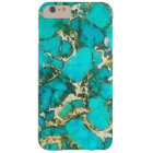 Gemstone turquoise avec matrice de pyrite