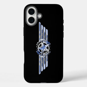 Coques iPhone 16 Plus Général Air Pilot Chrome Comme Star Wings Black