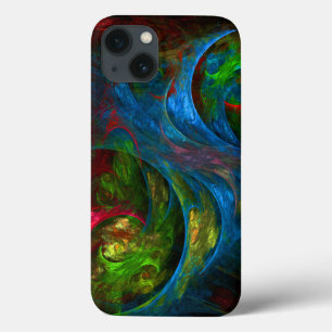 Case-Mate iPhone Case Genèse Bleu Art Abstrait