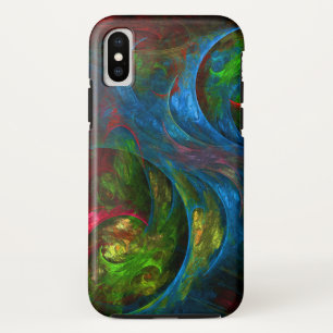 Case-Mate iPhone Case Genèse Bleu Art Abstrait