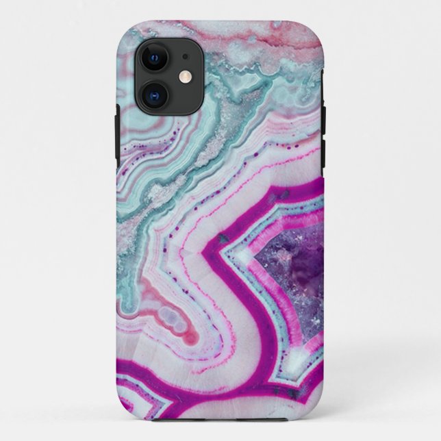 Coques Case-Mate iPhone Géode d'âge mignon branché (Dos)
