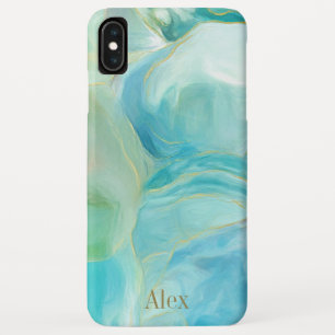 Case-Mate iPhone Case Géode d'aquarelle Turquoise Gemstone