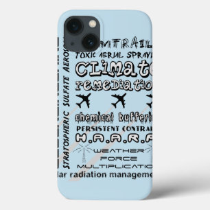 Etui iPhone Case-Mate Géoingénierie traînées chimiques aérosols toxiques