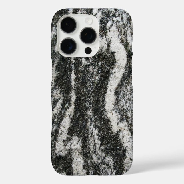 Coques Case-Mate iPhone Géologie Rocher gris avec Motif Feline (Verso)