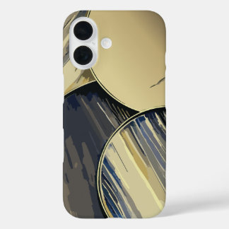 Coque Pour iPhone 16 Géométrie Abstraite moderne