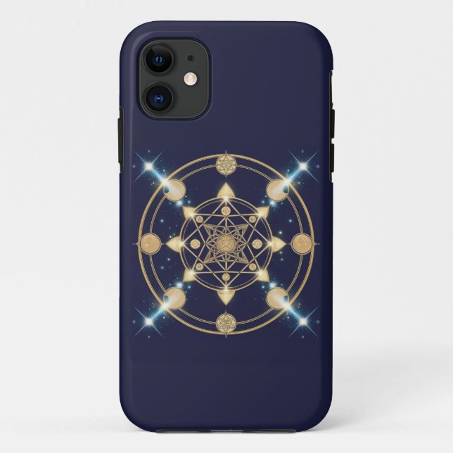 Coques Case-Mate iPhone Géométrie étoilée – Le Code de l'Infini (Dos)