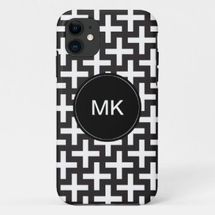 Case-Mate iPhone Case Géométrique noir et blanc