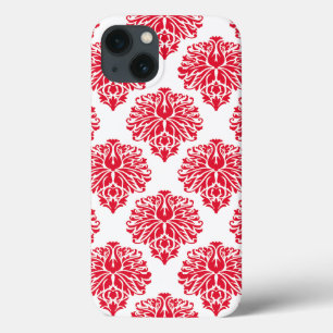 Etui iPhone 13 Geranium Elegant Damask