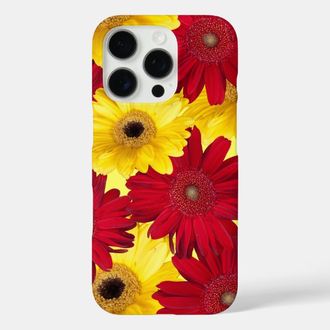 Coques Case-Mate iPhone Gerber Daisy Floral Gros plan Photographie (Verso)