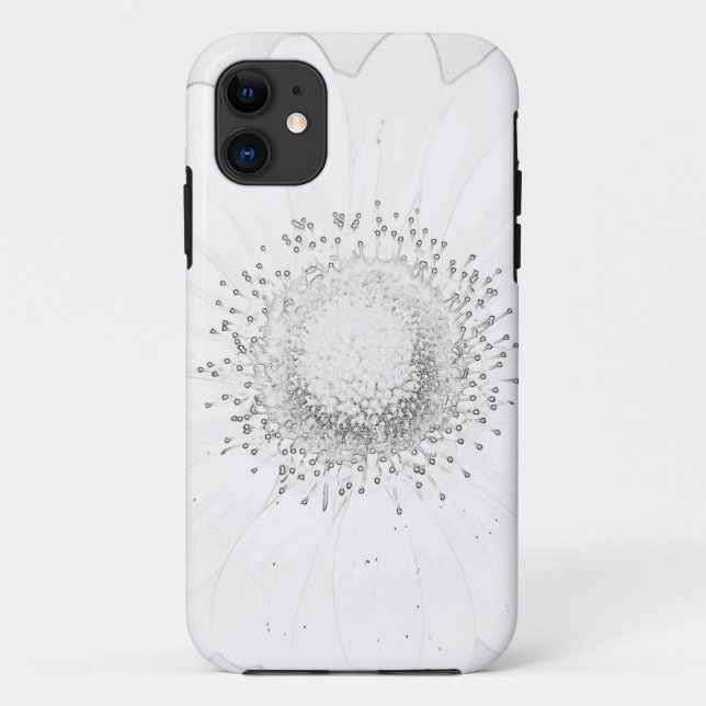 Coques Case-Mate iPhone Gerbera BN (Dos)