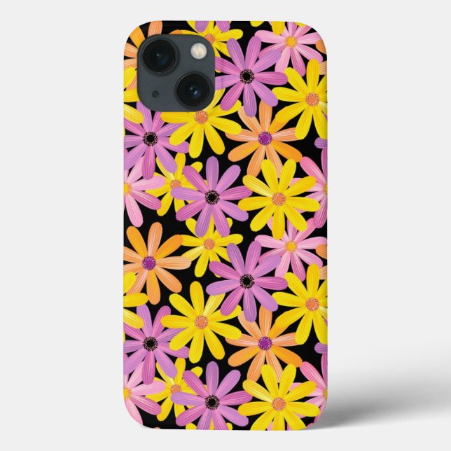Coques Case-Mate iPhone Gerbera flowers pattern (Verso)