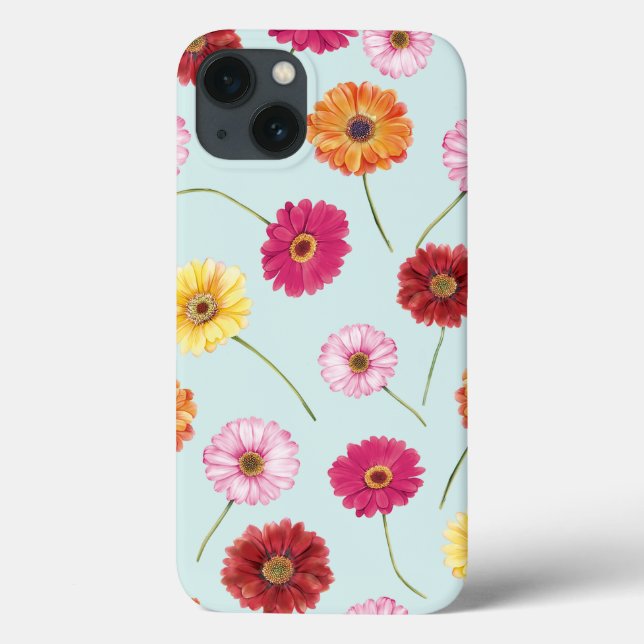 Coques Case-Mate iPhone Gerbera,pink,red,orange,yellow  (Verso)