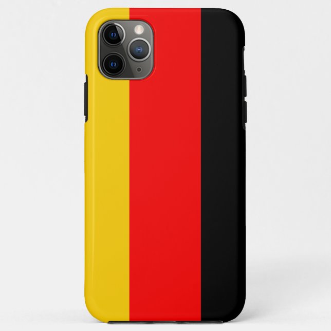 Coques Case-Mate iPhone German Flag Cell Phone Case (Dos)