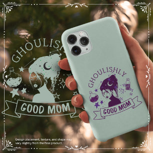 Coque Pour iPhone 15 Ghoulishly Good Maman