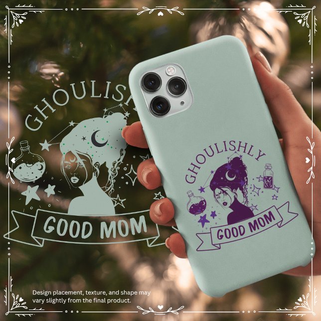 Coques Case-Mate iPhone Ghoulishly Good Maman (Ghoulishly Good Mom Cover from The Beekeeper Store)