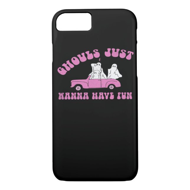 Coques Case-Mate iPhone Ghouls veut juste avoir des frissons amusants Hall (Dos)