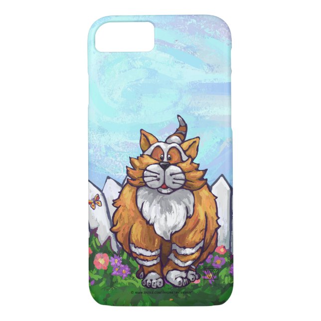 Coques Case-Mate iPhone Ginger Cat Electronique (Dos)