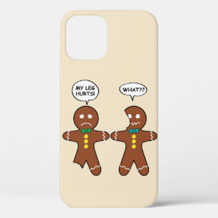 Case-Mate iPhone Case Gingerbread Cookie Humour de Noël Brown