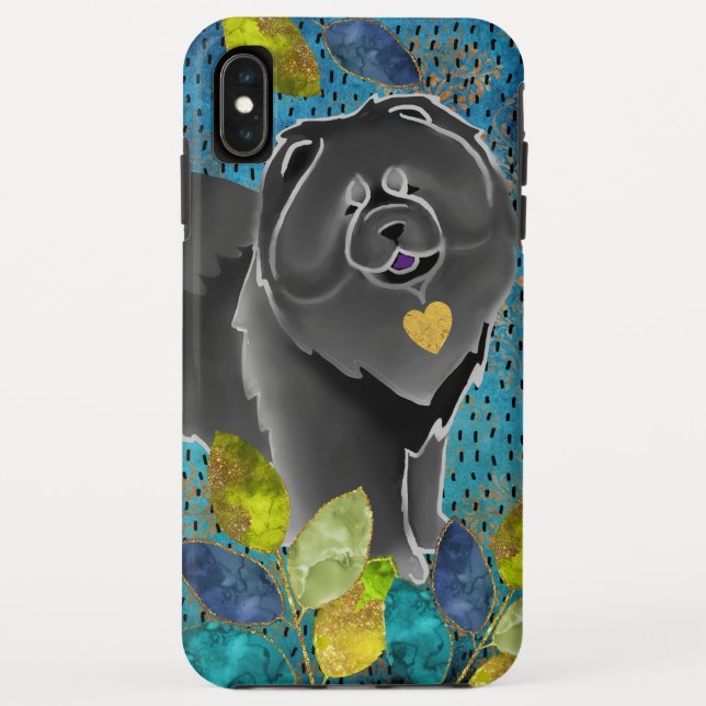Coques Case-Mate iPhone GINKGO la bouffe noire IPHONE XS max (Dos)