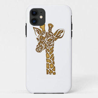 Case-Mate iPhone Case Girafe aux ornements ethniques et tribaux