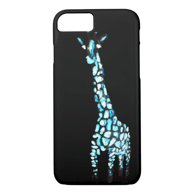Coques Case-Mate iPhone Girafe d'abrégé sur animal sauvage d'amusement (Dos)