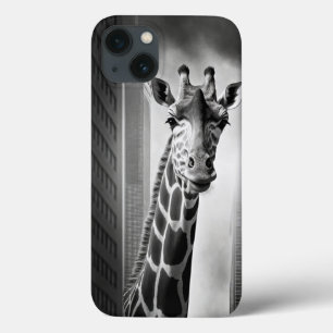 Case-Mate iPhone Case Giraffe dans une cityscape