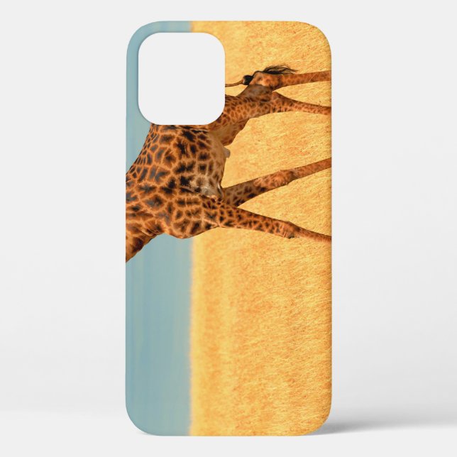 Coques Case-Mate iPhone Giraffe majestueuse : Saison sèche de Masai Mara (Verso)