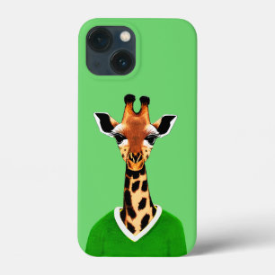Case-Mate iPhone Case Giraffe mignonne portant un pull vert