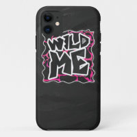 Giraffe rose chaude et noire