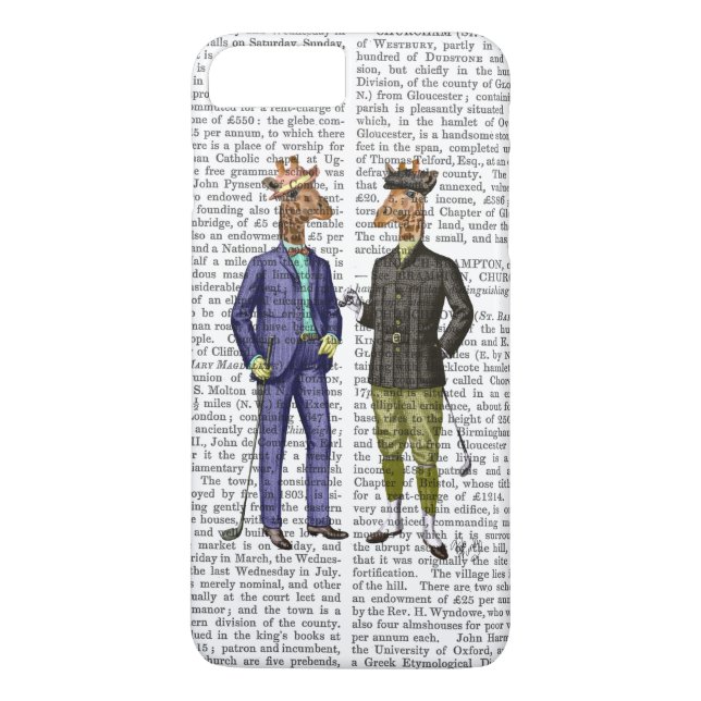 Coques Case-Mate iPhone Giraffes de golf 2 (Dos)